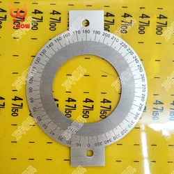 Outer Diameter: 70 mm 360 degree dial disc locating hole dial Experimental equipment tool