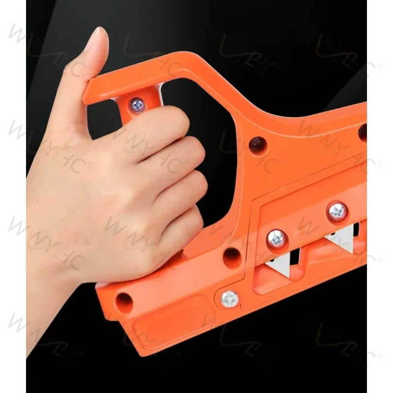 Gypsum Board V-Groove Chamfer Hand Plane, 45° & 60° Bevel Edge Trimmer, Woodworking Drywall Cutting & Grooving Tool