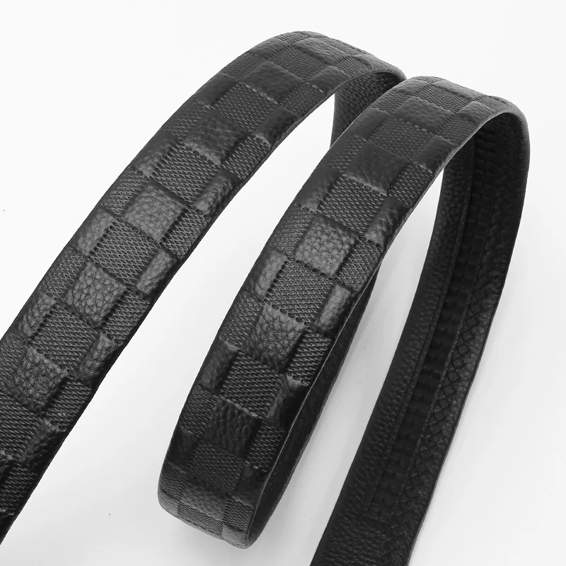 Men Belts Metal Automatic Buckle High Quality Genuine Leather Belts for Men Fashion Luxury Business Jeans Waistband Ceinture