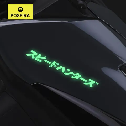 Japanese JDM Speed Hunter Motorcycle Sticker Vinyl Speedhunter Decal for Yamaha Honda Suzuki Kawasaki BMW Benelli Accessories