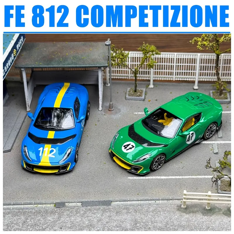 TOC 1/64 수집가 FE 812 COMPETIZIONE의 스릴 합금 장난감 자동차 다이캐스트 금속 모델 선물