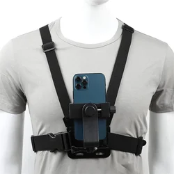 Hands Free Adjustable Chest Strap Stand Universal Harness Strap Stabilizer Selfie Stick Monopod for IPhone GoPro Go Pro Tripod