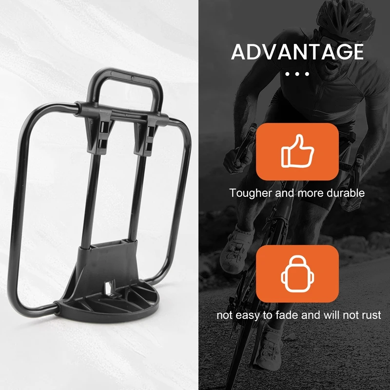 Upgrade Folding Bike S-Bag C-Bag Alloy Front Rack Schoolbag Rack Backpack Rack Row Skeleton Basket For Brompton Parts