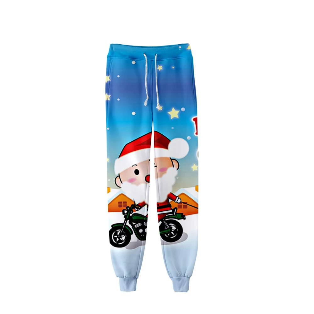 Men's women's Pants Women Sweatpants Unisex Casual Long Pants Creative Christmas Trousers Jogger Pant  Merry Christmas Clothing