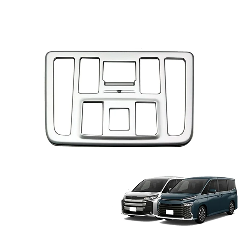 

Car Glossy Black Interior Front Reading Light Lamp Cover Trim Sticker for Toyota Noah Voxy 90 Series 2022