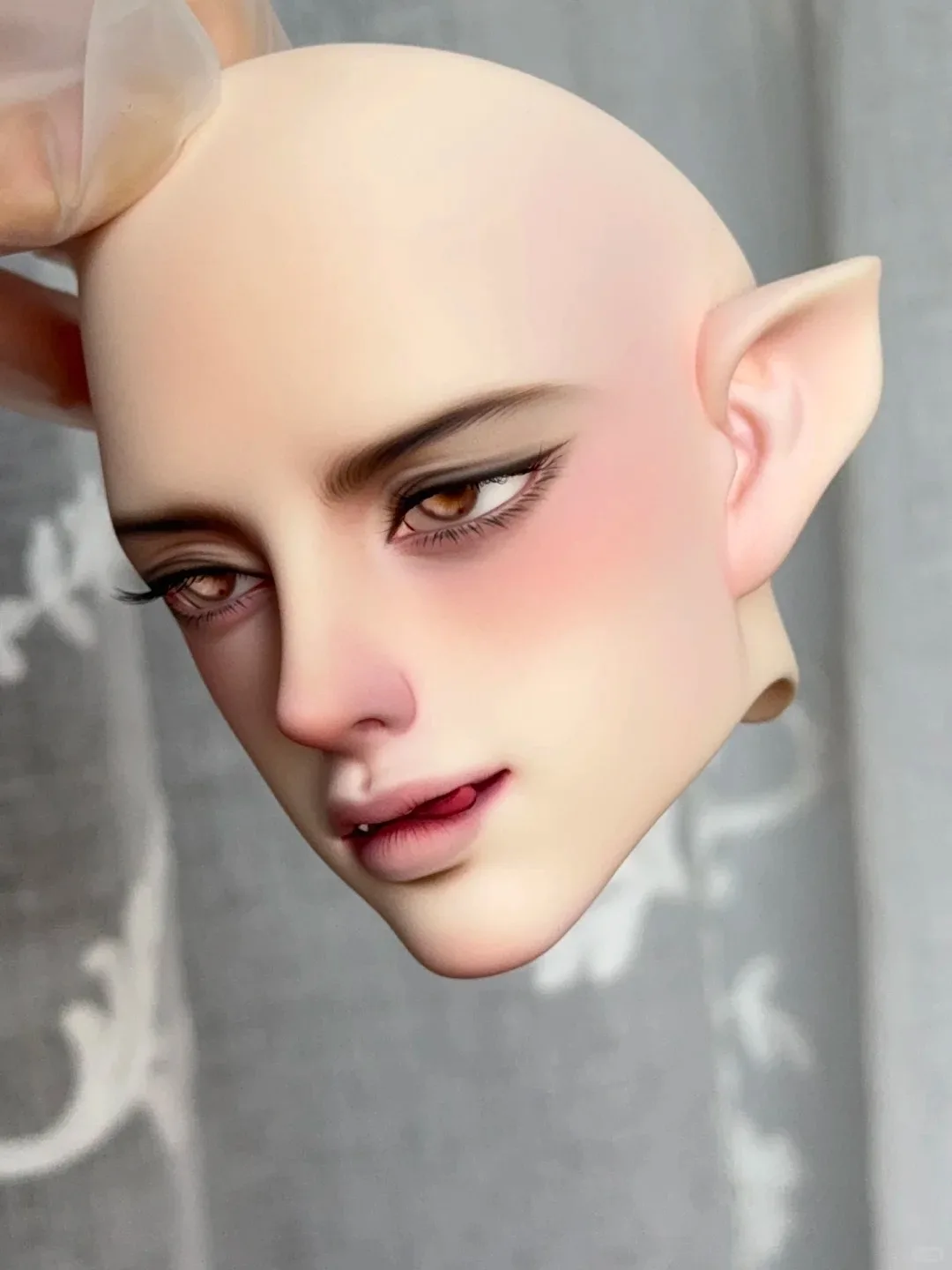 Just 1/3 Xuan Head SD BJD Doll for Collectors Elf Ears Puppy Women's High Quality, Individual Toy, Bean view 3
