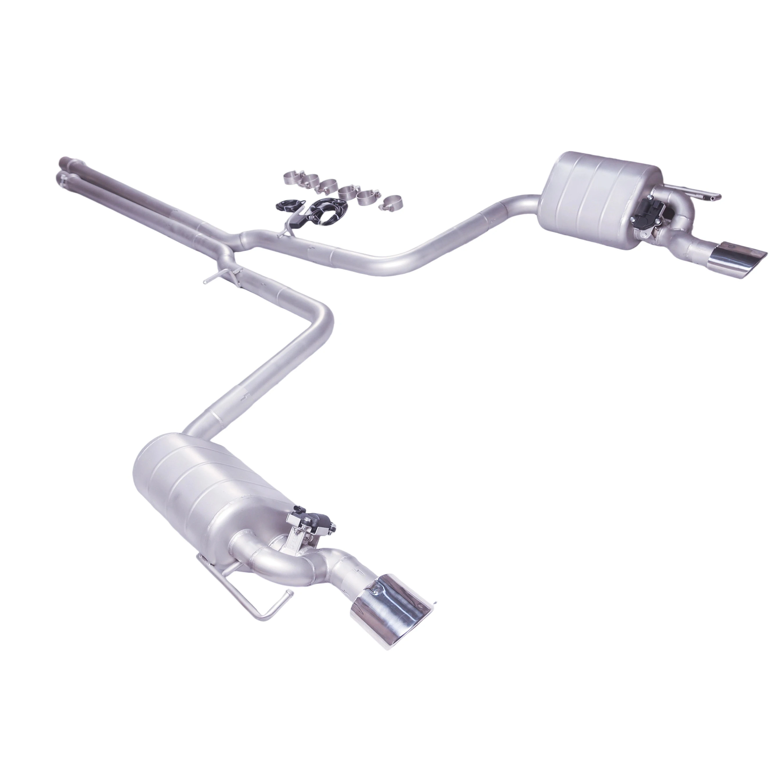 

【 Customized Product 】 Applicable to the valve muffler exhaust system of the 2009 Mercedes-Benz E350 COUPE C207 3.5L
