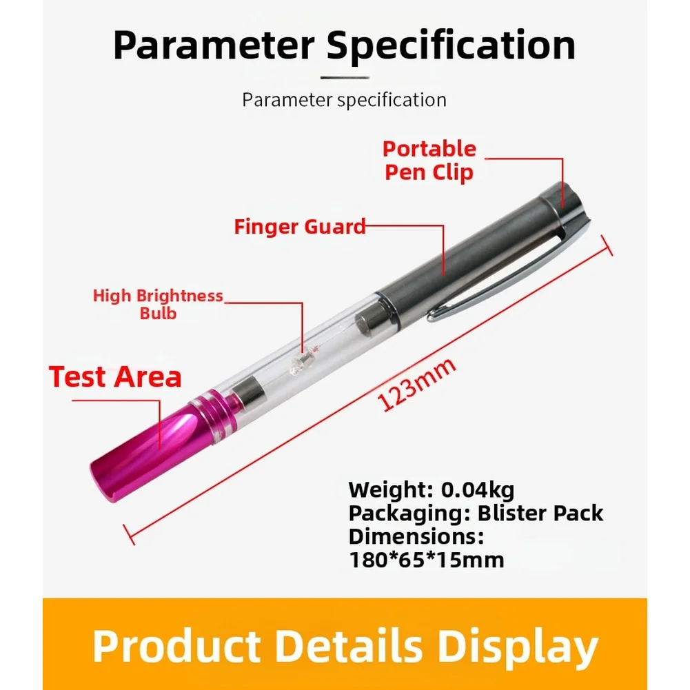 Automotive High Voltage Ignition Tester Pen Spark Component Wire Diagnostic Tool Coil Ignition System Car Spark Tester