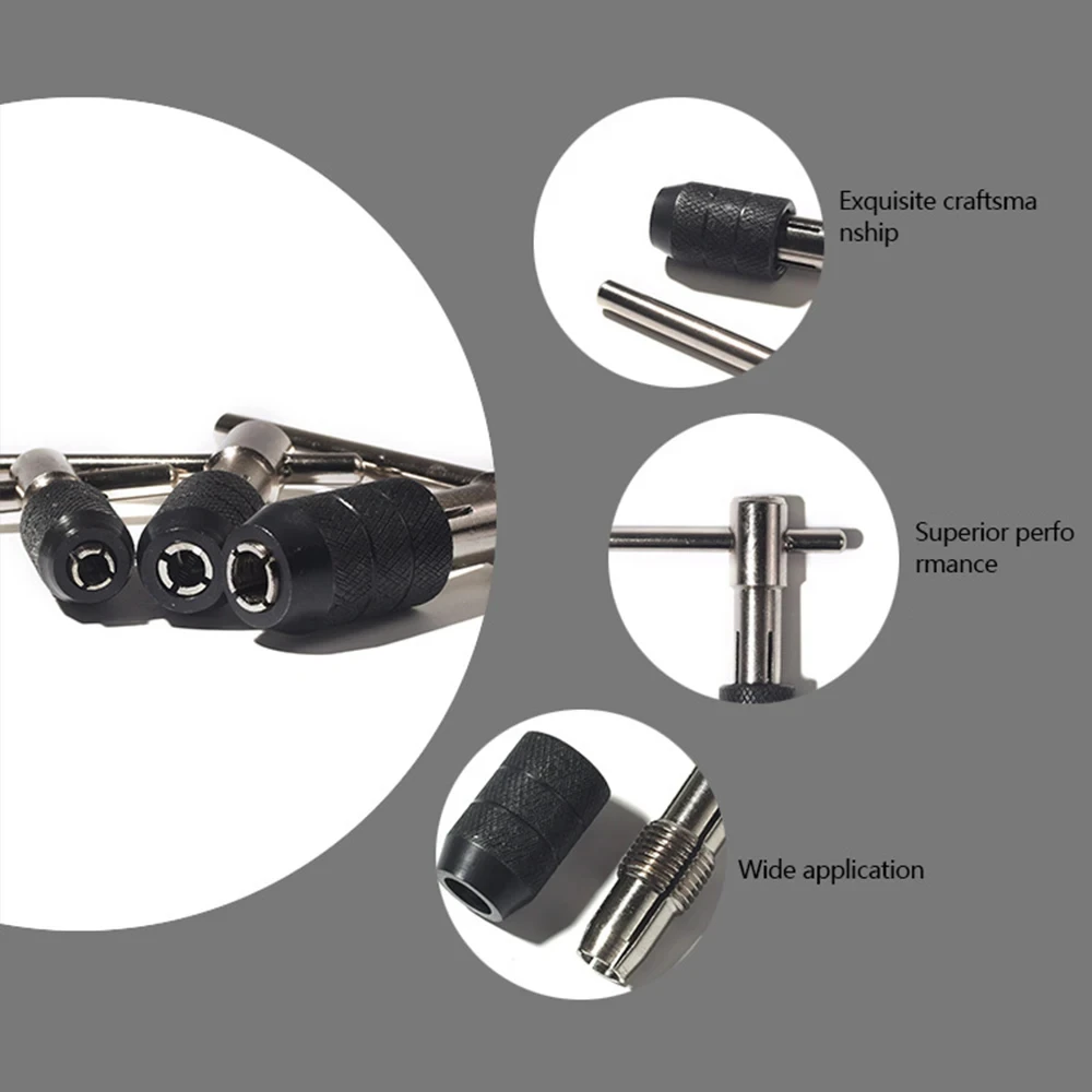 T-type 3mm To 6mm Hand Tap Wrench Thread Tapping Tool Set Hand Wrench Thread Tapping M6 To M8 Tool Set Car Tools Bill