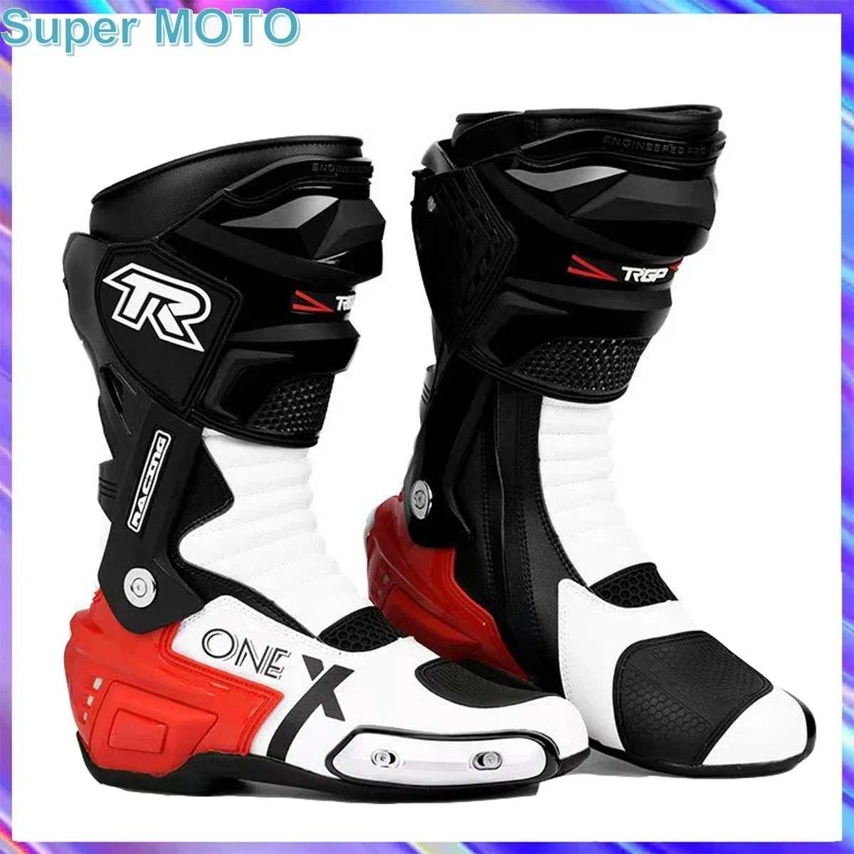 Nuovi stivali da moto Tiger X-one stivali impermeabili in pelle microfibra ATV Track Racing Botas Perfect Motocross Zapatones per KTM