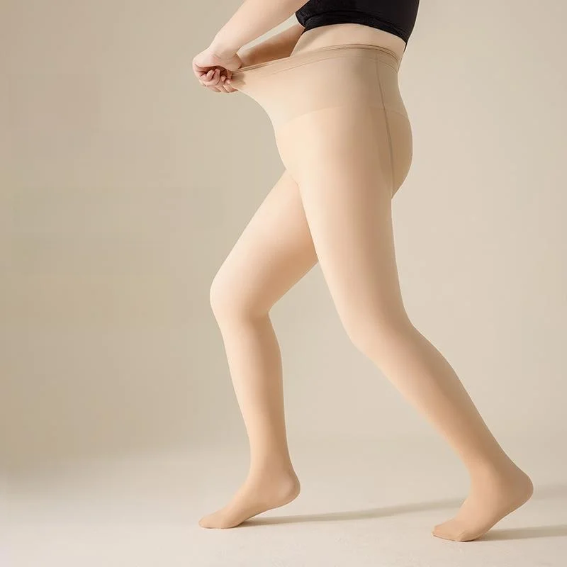 

Женские двухслойные леггинсы на подкладке Fce, осенне-зимние утягивающие брюки полной длины с эффектом обнаженной ноги