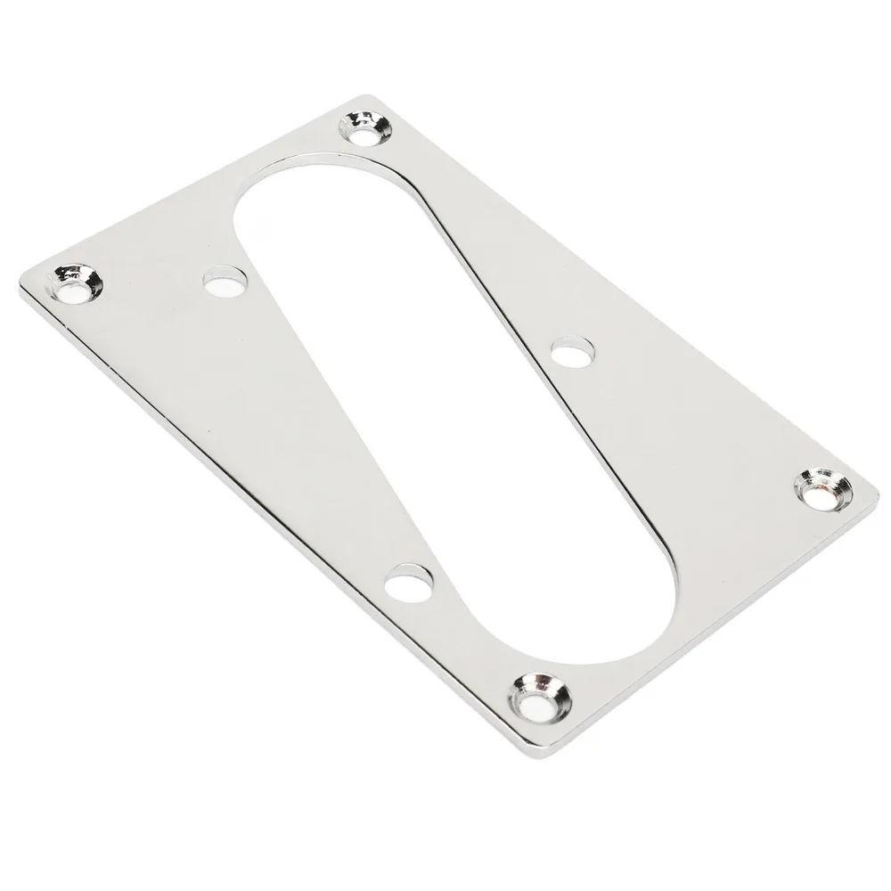 Durable Metal Bridge Pickup Plate Silver Electric Guitar Pickup Ring Single Coil Pickup Frame For Telecaster Guitars view 5