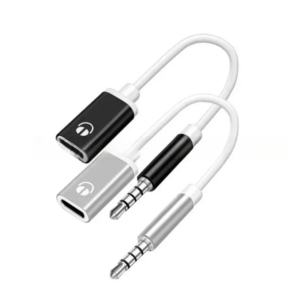 3.5mm Male 3.5mm Male Type-c Female Converter Headphone Converter Aux Cable Type-C To 3.5mm Jack Converter Portable Durable