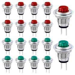 5/20/100PCS 8mm Push Button Switch DS-101 ON/OFF Mini Momentary Reset Micro Switch Normally Open 2Pin