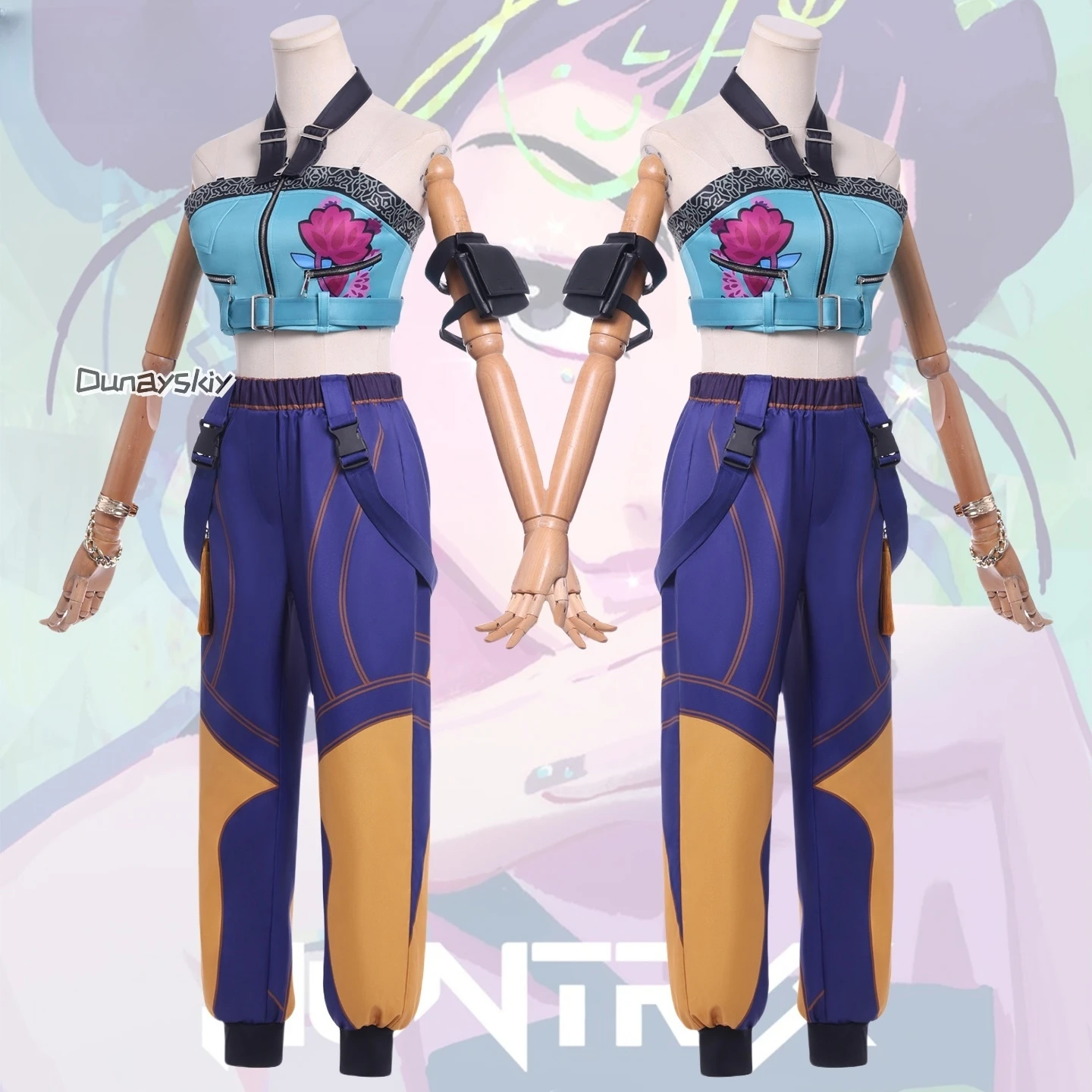 Disfraz de KPop Demon Hunters para mujer, disfraz de Zoey Mira Rumi, trajes de juego de rol de fantasía, traje de fiesta de Carnaval y Halloween