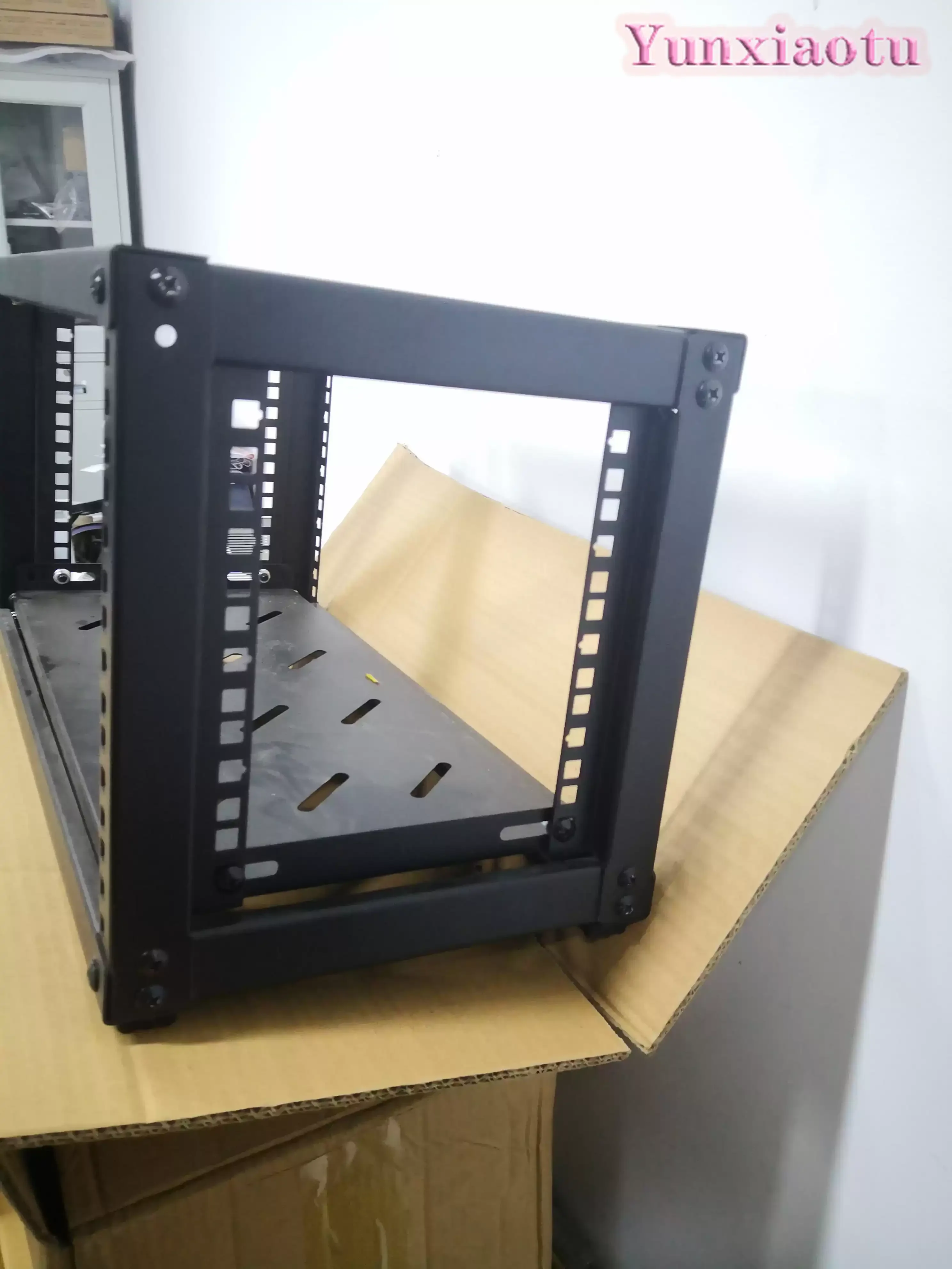 19-Inch 5U6U8U10U Home Desktop Open Rack Home Monitoring Network Cabinet Simple Rack  Stand