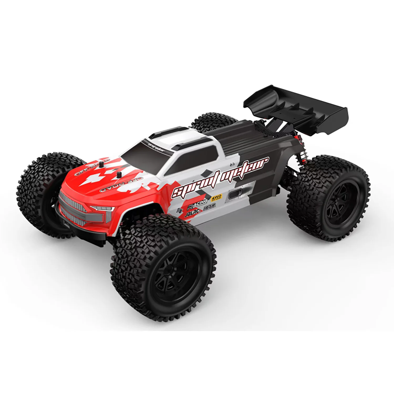 Prezent 1002 1/10 90KM/H Samochody wyścigowe RC Wysokiej Prędkości Sterowane Radiowo Elektryczny Ciężarówka 4x4 Model Samochodu Metalowe Amortyzatory Wypełnione Olejem Zabawki