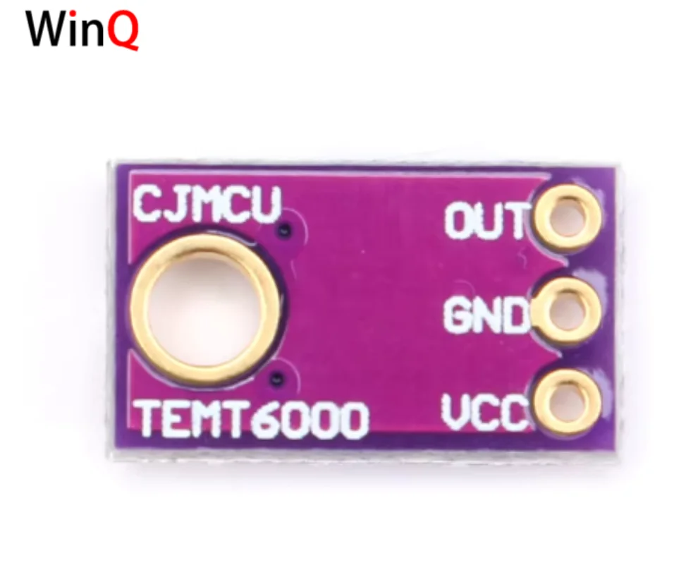 Модуль обнаружения интенсивности света TEMT6000: обнаружение окружающего света, модуль обнаружения интенсивности видимого света