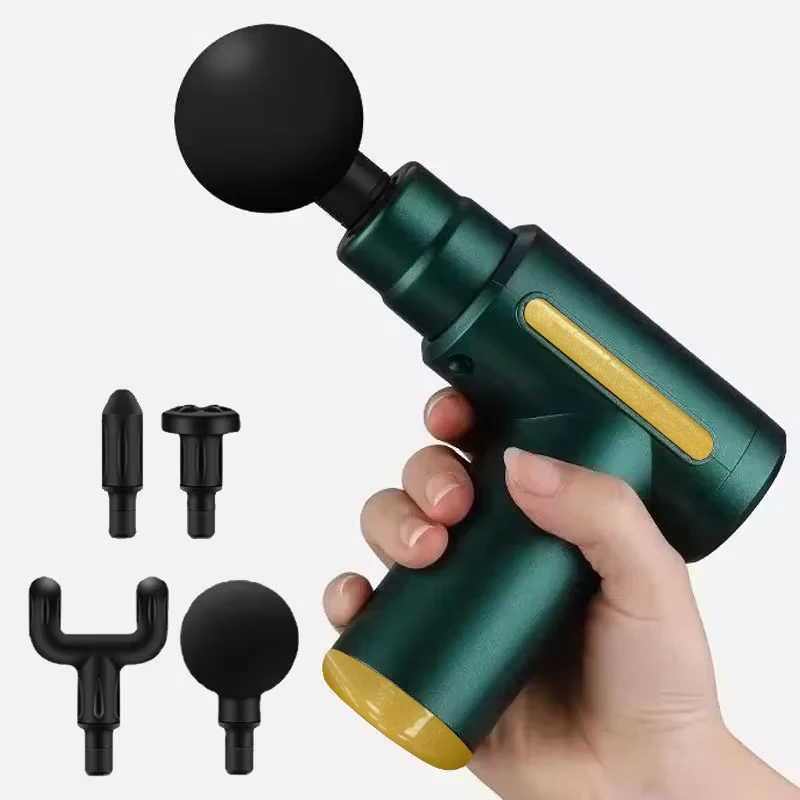 Portable Handheld Fascia Gun USB Charging Tapping Massager for Body Back Neck Leg 6 Levels of Intensity image 3