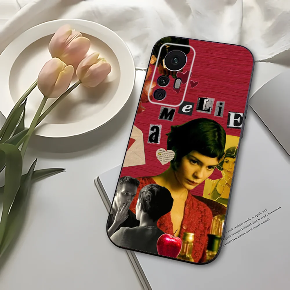 A-Amelie Classic Movie Phone Case For Xiaomi 11 Redmi Note 11 5G 8T 9A 9 10T Note8Pro Note9 12SUltra Black Case