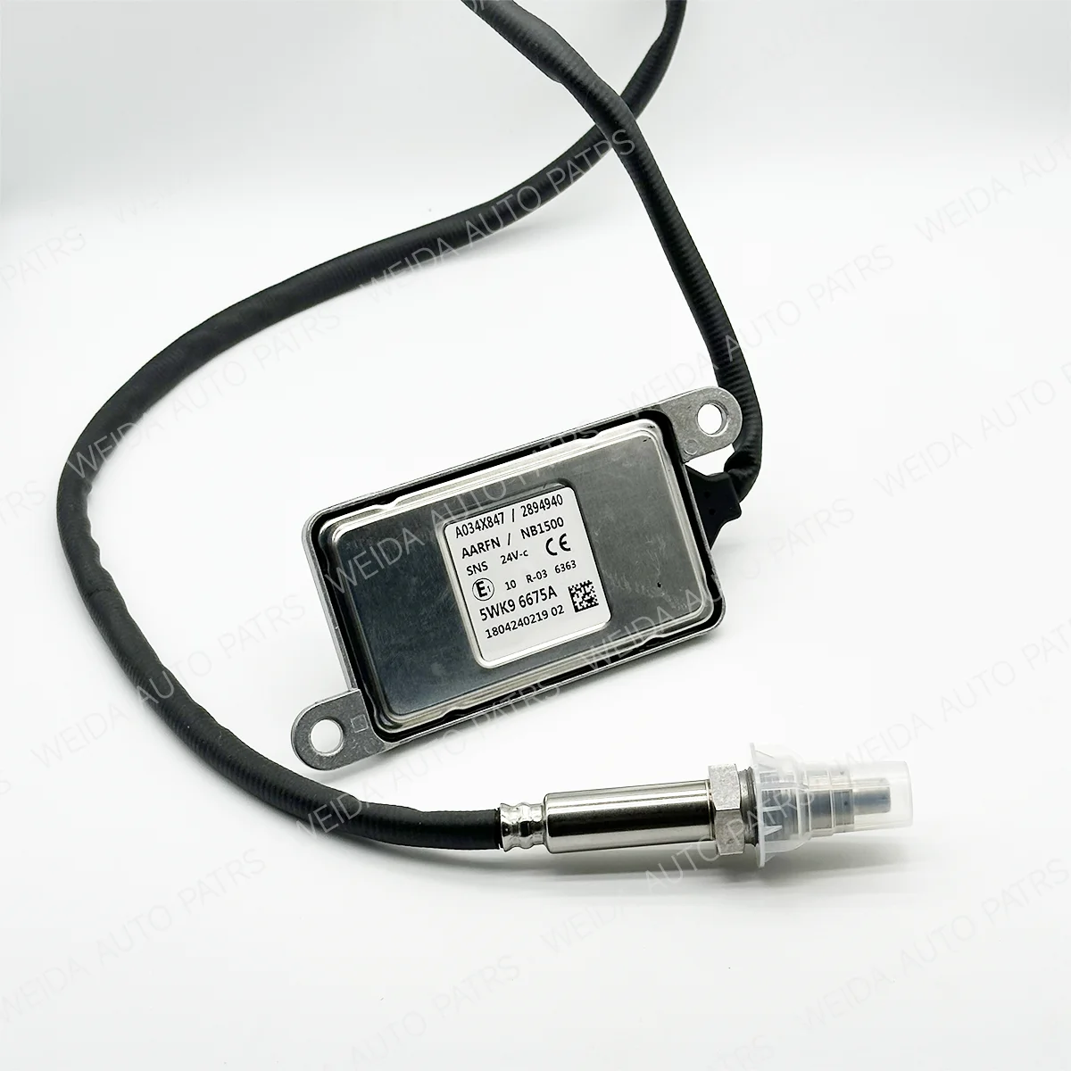 

High Quality NGK Probe 5WK96675A 2894940 A034X847 NOX Oxygen Sensor For Cummins Volvo DAF XF Truck 24V Euro 5