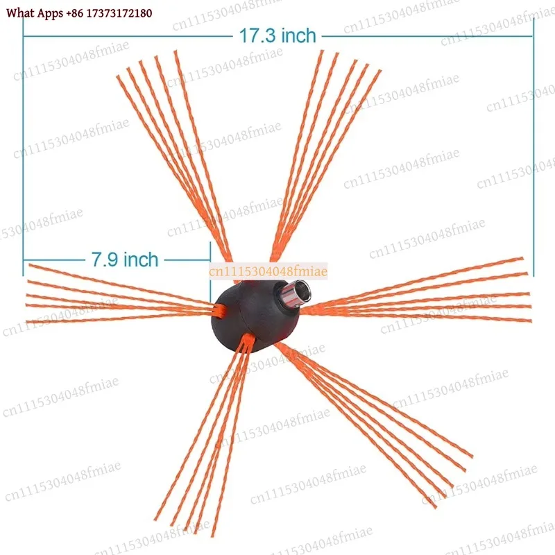 Chimney Sweep Brush Flexible Fireplace Tool Cleaning Brush Rotary Cleaner Brushes Head for Fireplace Flue Cleaning