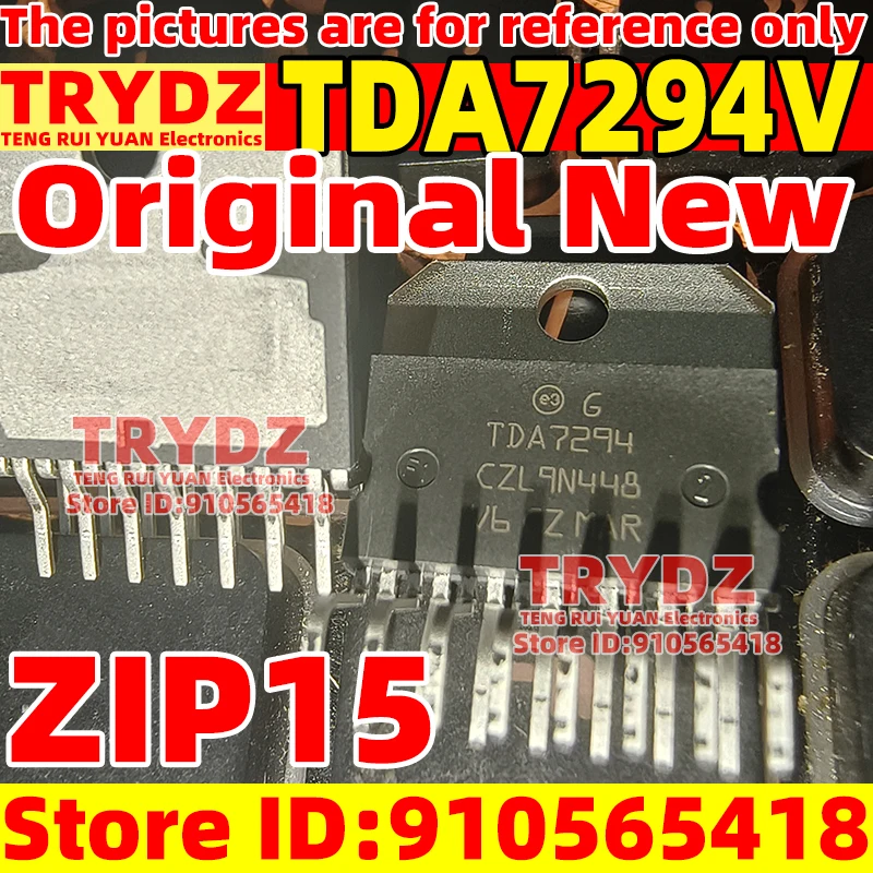 5-1pcs Original New TDA7294V TDA7294 ZIP15 Audio amplifier chip IC