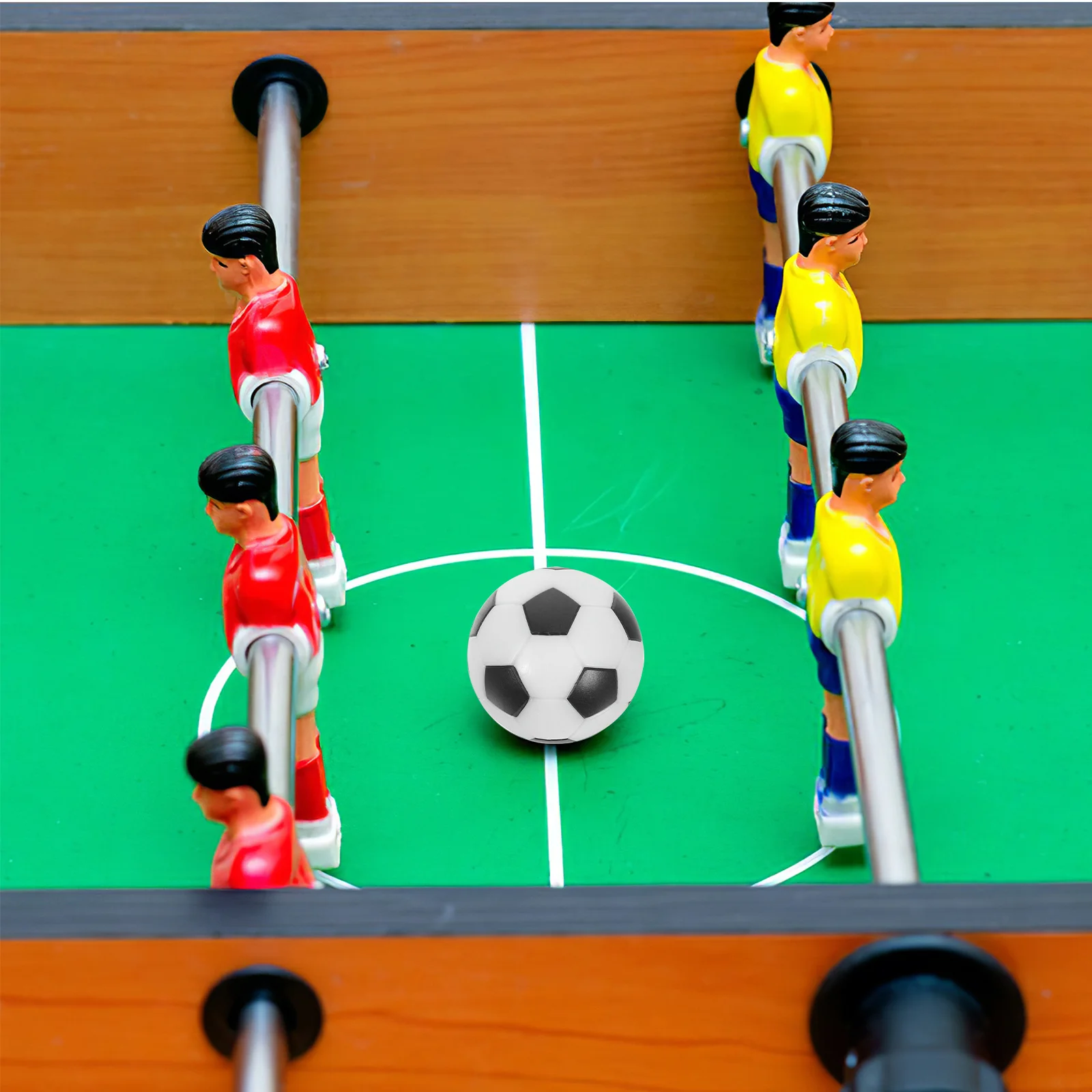 

12Pcs 32mm Resin Table Soccer Balls Replacement Parts for Smooth Gameplay and Family Fun Table Soccer Replacement Balls