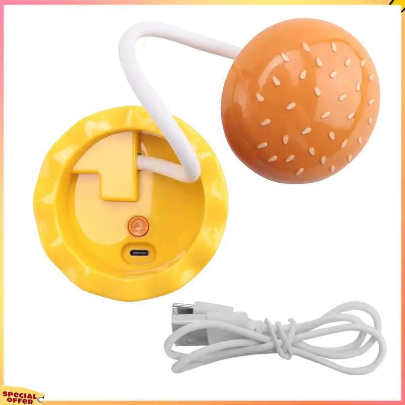 

ABFI Cute Desk Lamp Rechargeable Desk Lamp For Kids With Adjustable Neck Touch Switch With Pencil Sharpener