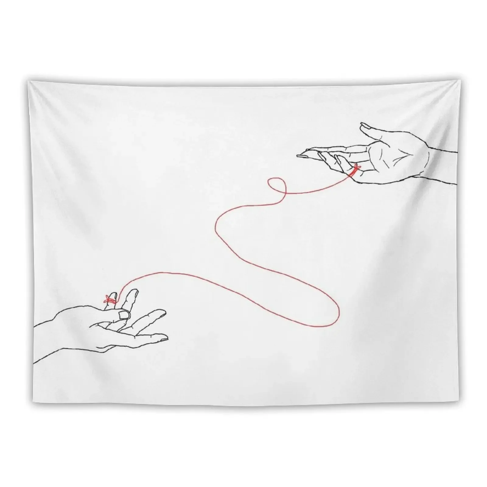 

Invisible String Hands Tapestry Home Decorations Aesthetic House Decorations Decor For Room Tapestry