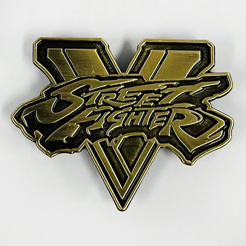Street Fighter enamel pin game retro badge brooches Jewelry Collectibles Gifts