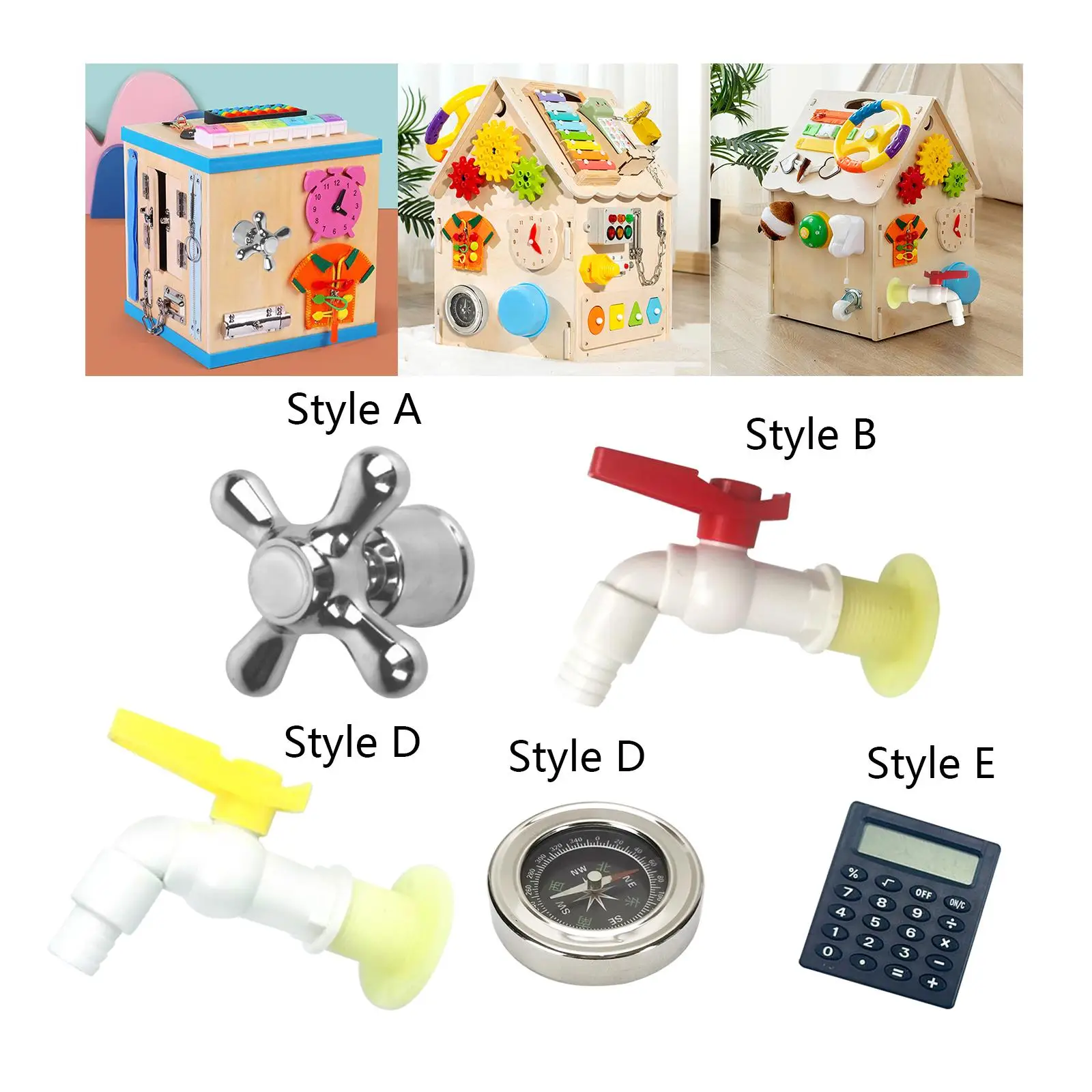 لعبة لوحة النشاط الحسية ذات المهارات الحركية الدقيقة للمنزل والأطفال والأولاد للجنسين