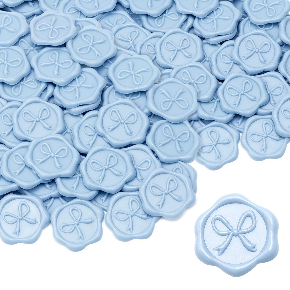 Blue 3D Bow Wax Sea…