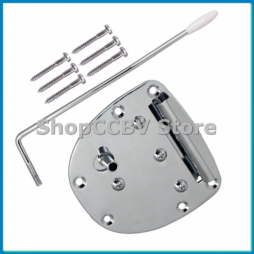 Guitar Vibrato Guitar Bridge NEW Stainless Steel Jazz Tremolo Tailpiece-A55K