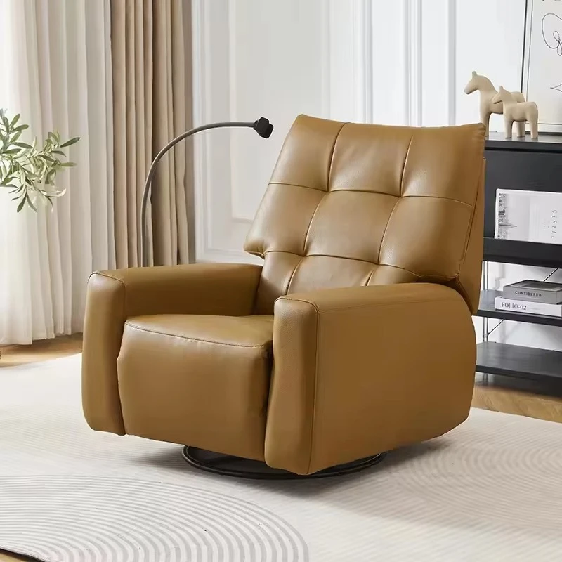 Multifunctional recliner leisure sofa chair modern leisure living room chair simple