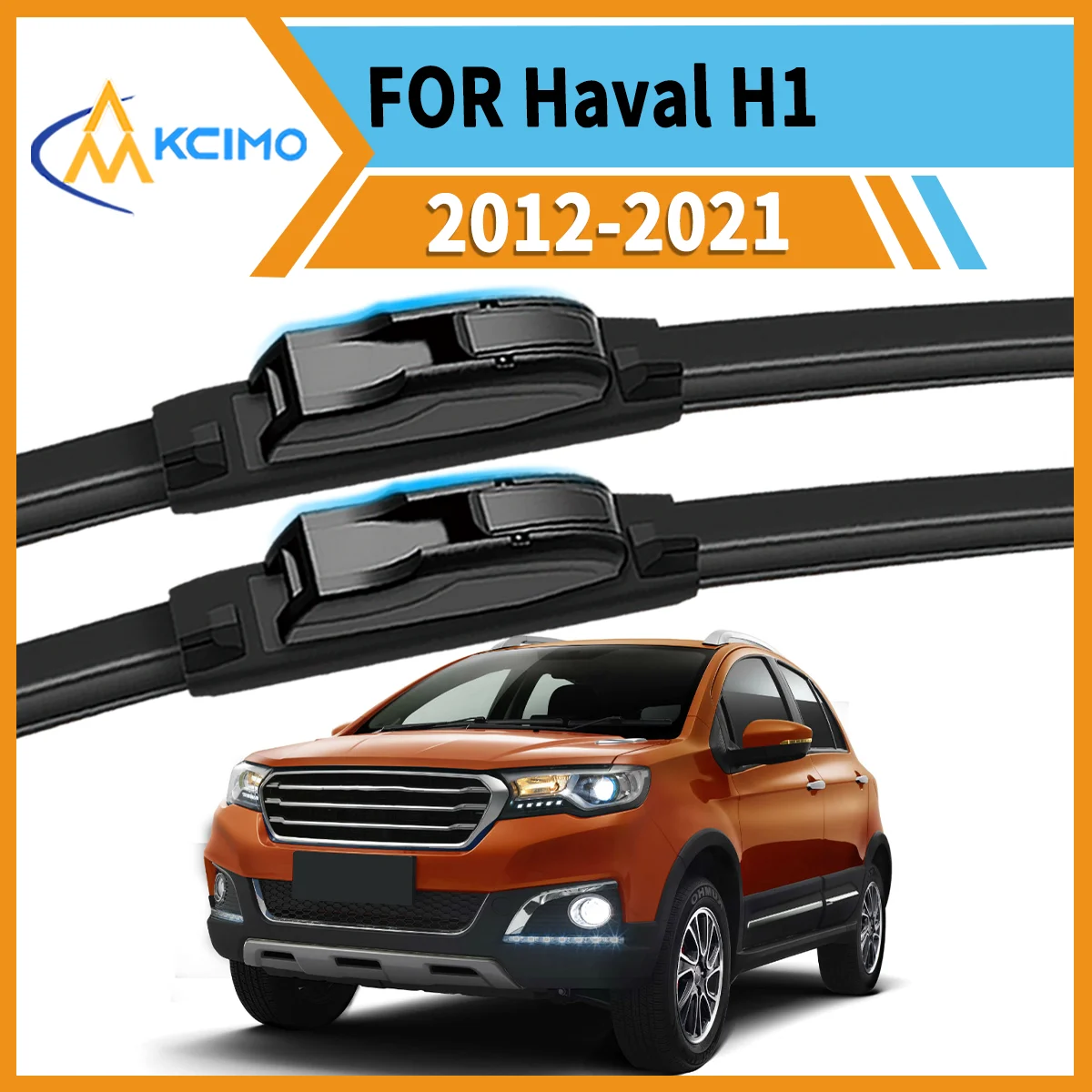 

Upgrade Your Drive 2PCS All-Season Wiper Blades For Haval H1 2012-2021 Superior Clarity & Long-Lasting Performance Guaranteed