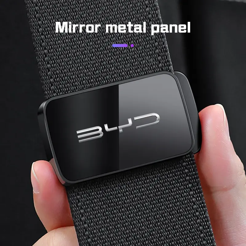 1/2Pcs Universal Magnetic Car Seat Belt Holder Stabilizer For BYD Song Plus Yuan Pro Tang EV F0 F3 Seal u DMi Han Accessories - Image 4