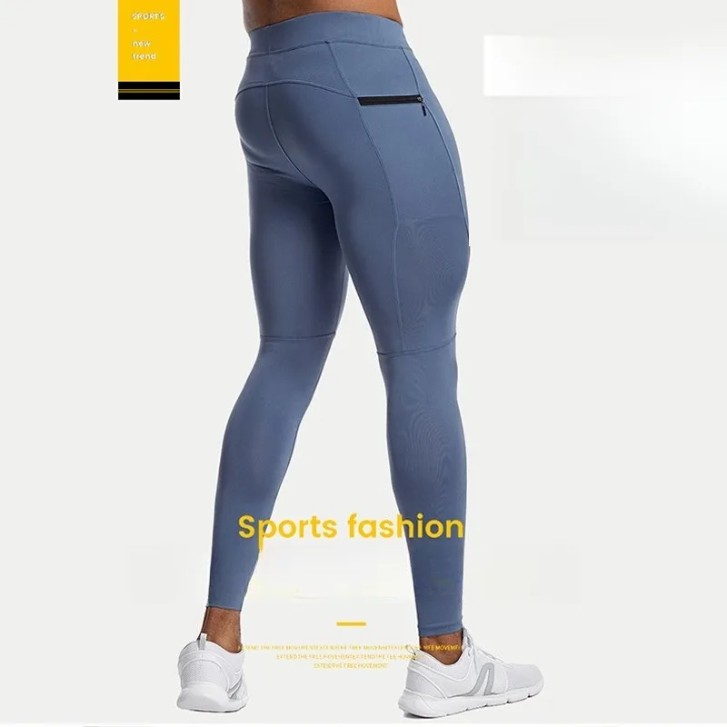 

Men's Compression Pants Autumn Winter Quick Dry Sports Tights – Training Running Basketball Base Layer