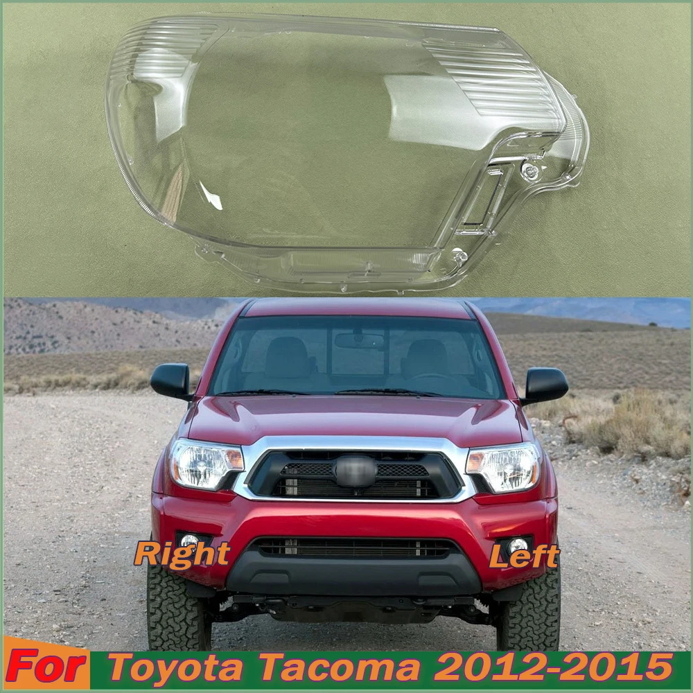 

Прозрачная крышка для налобного фонаря Toyota Tacoma 2012-2015, замена оригинального абажура из оргстекла