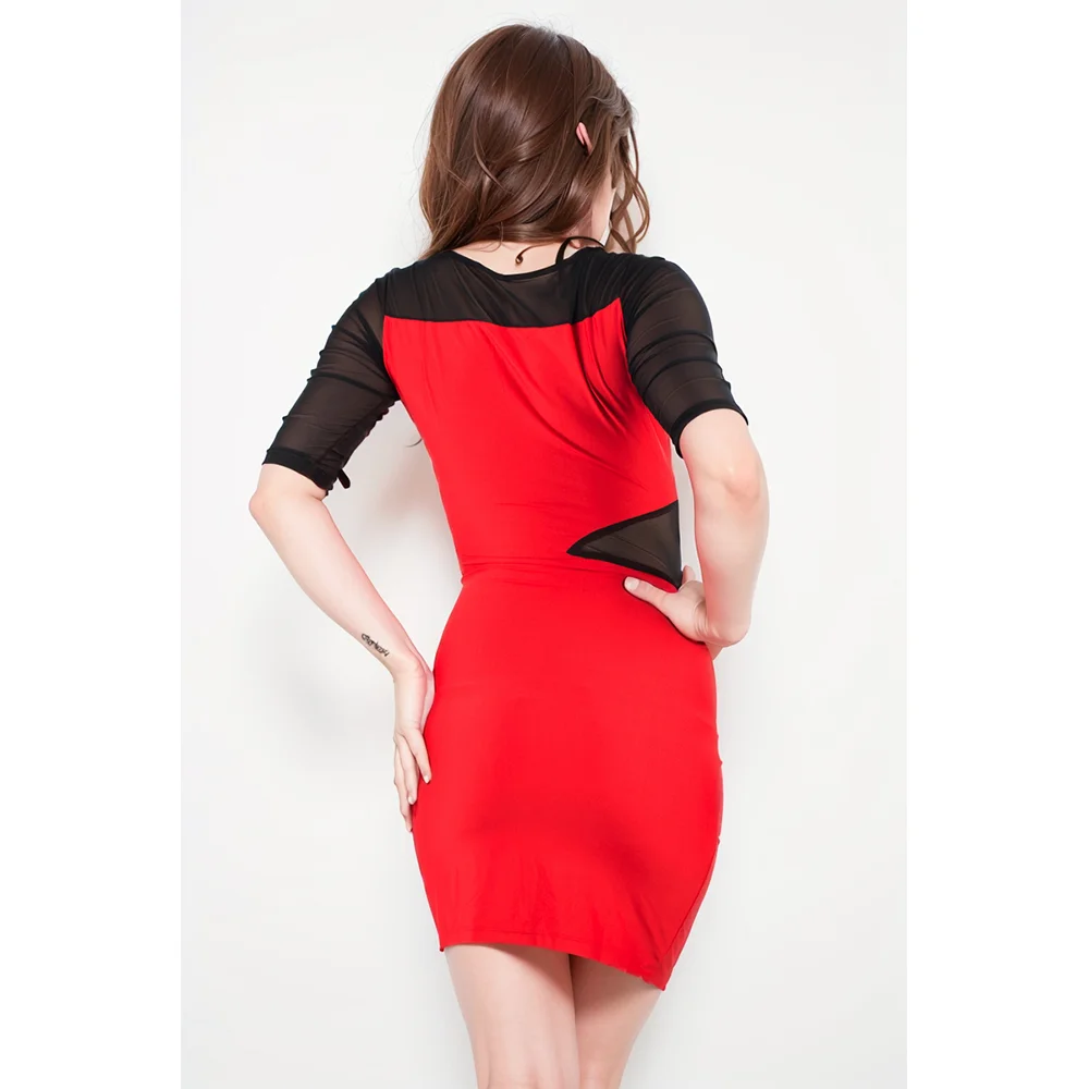 Sexy Women Bodycon Slim Midi Dress Autumn Casual Evening Party Club Chic Ves