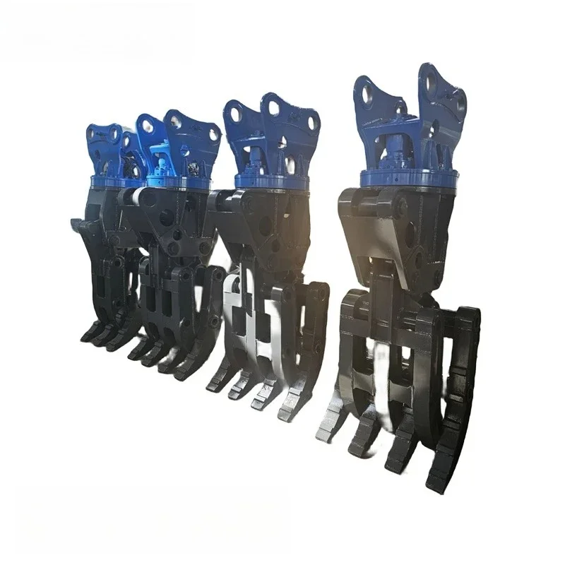 High Quality 360 Degree Rotary Hydraulic Wood Grapple Timber Grapple For Forest Farm