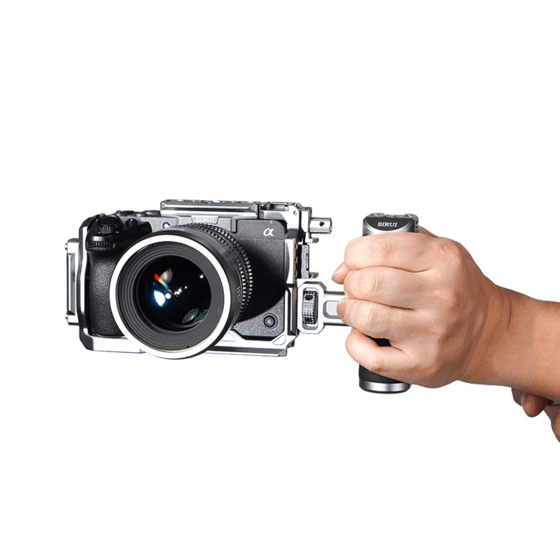 SIRUI SC-SH Universal Camera Handle Boths Side Rotating NATO and ARRI Installation Options Handle for Sony Fuji Canon SLR Camera