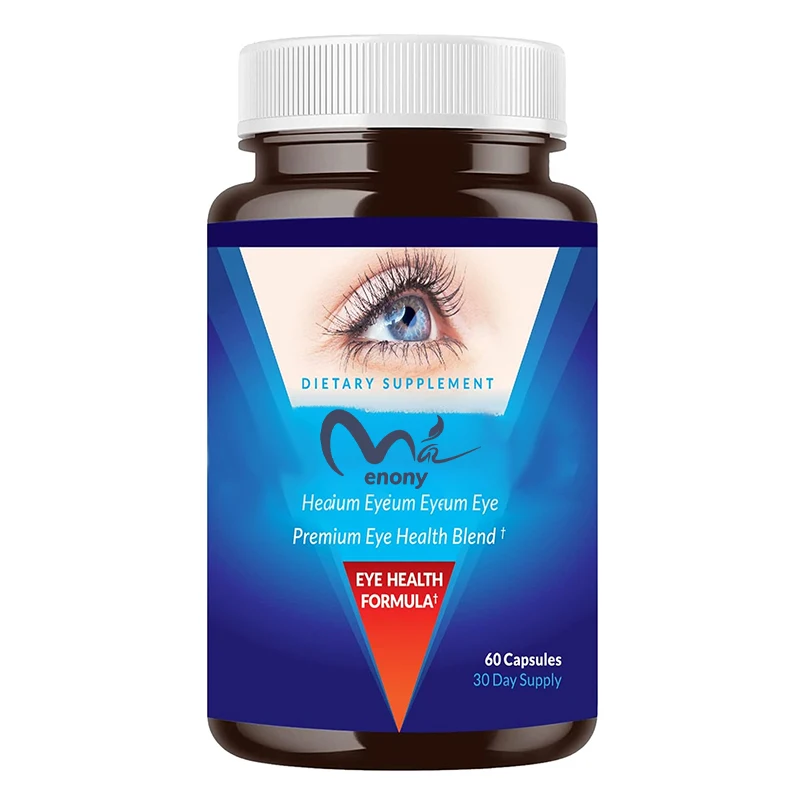 Best eye health supplement, containing vitamins and minerals to promote healthy and clear vision, 60 capsules