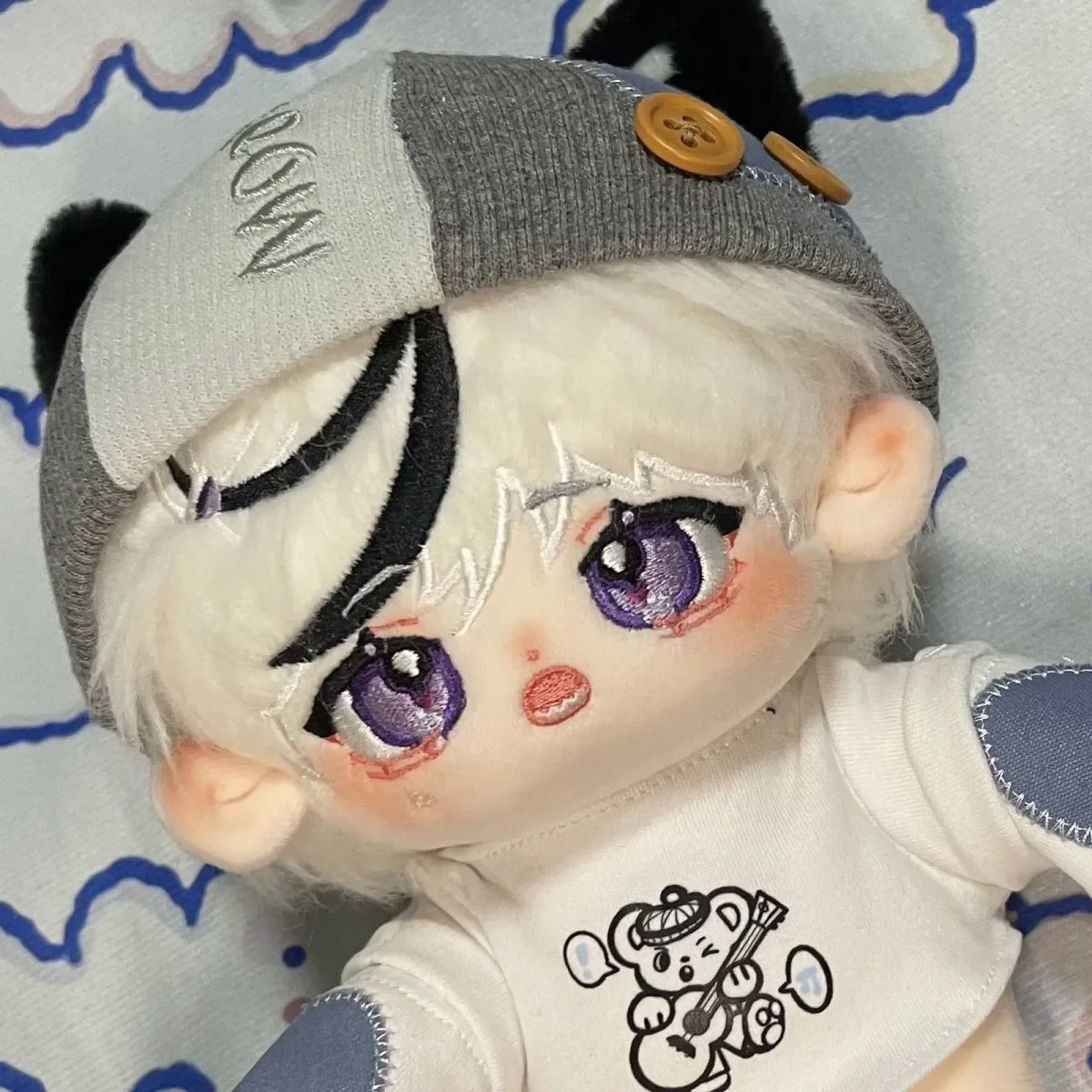 Stuffed Animals New World Carnival Bulei 20cm Cotton Doll Plush Figure Anime Game Character Merch Niche Gift for Anime Fans