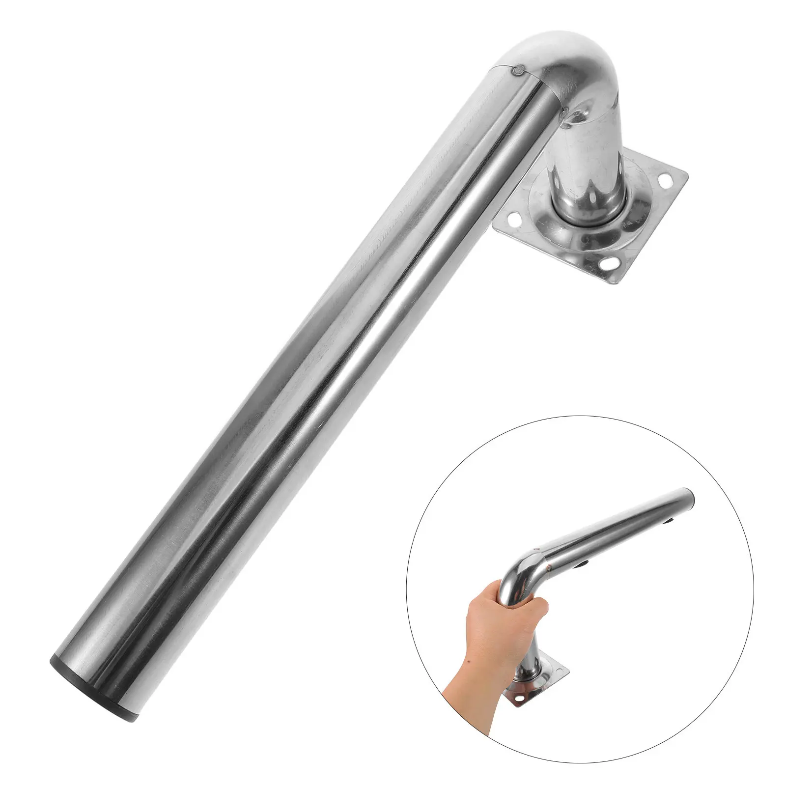 Stainless Steel L Shaped Wireless Bridge Bracket Stable Mounting Wall Or Roof Outdoor Antenna Mount Pole Support