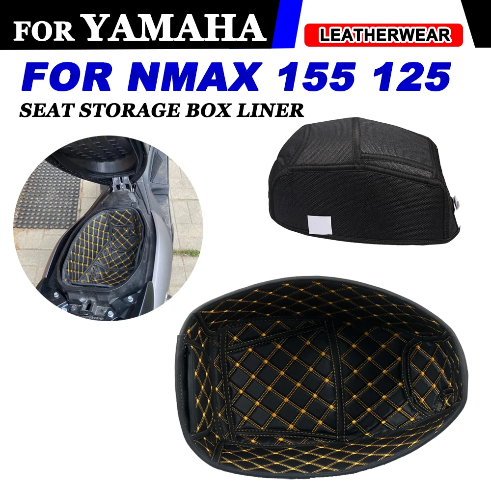 Motorcycle Seat Box Lining Luggage Trunk Inner Pad For Yamaha NMAX 155 125 N-MAX NMAX155 NMAX125 2015-2022 2023 2024 Accessories