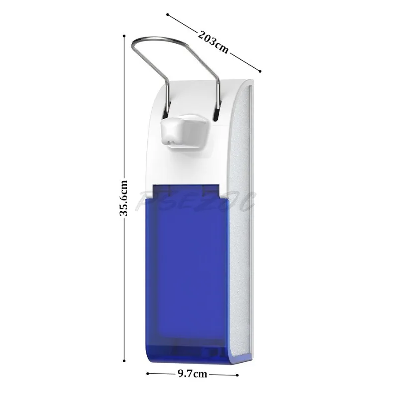 Portable Manual Elbow Soap Dispenser Hospital Manual Alcohol Sterilizer Press Type Hand Sanitizer Bottle