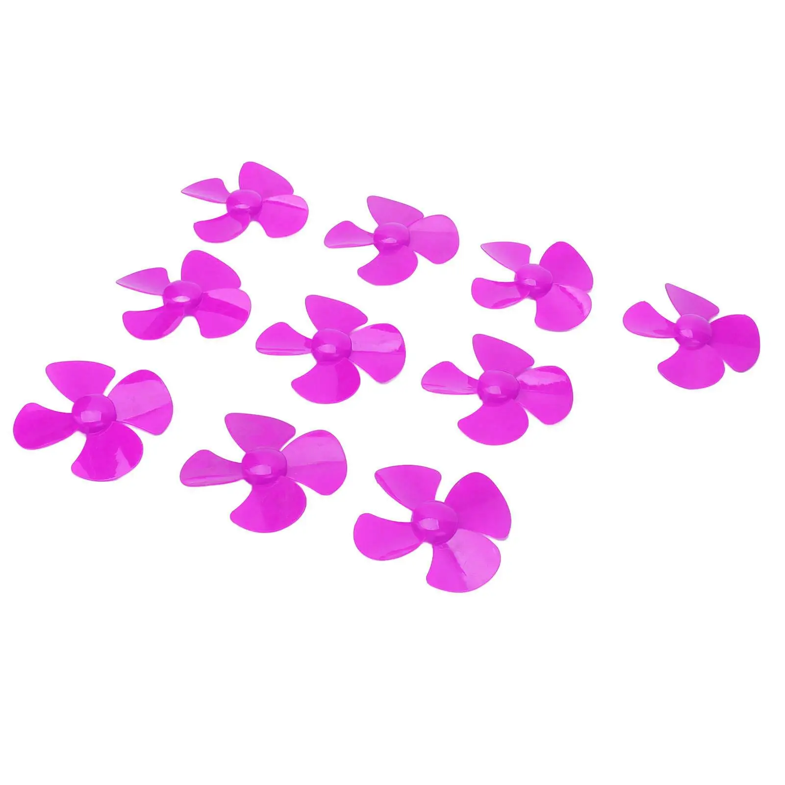 Hélice de plástico de 4 lâminas de grande impulso para brinquedos e artesanato