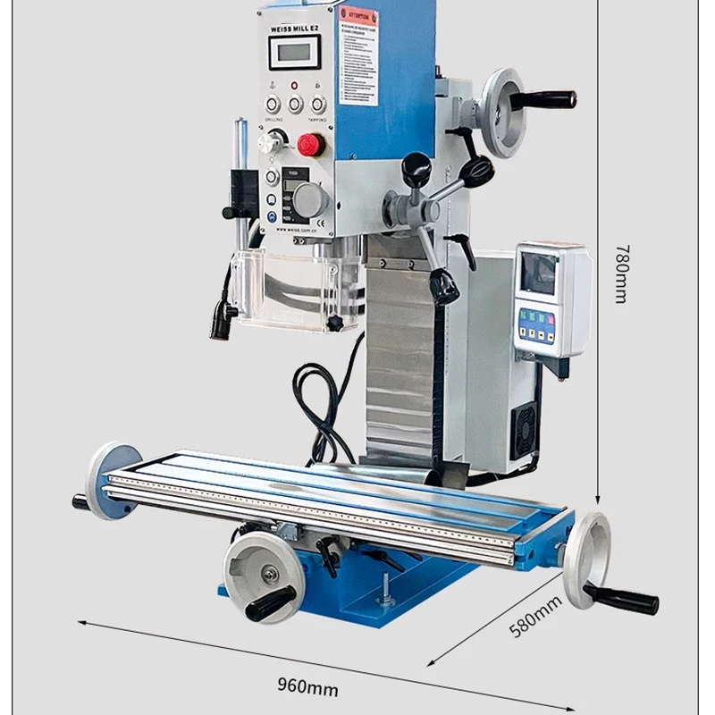 ماكينة حفر وطحن منزلية متعددة الوظائف E2 مع قطع أوتوماتيكي ومغزل محرك مباشر وعزم دوران صامت وعالي #3