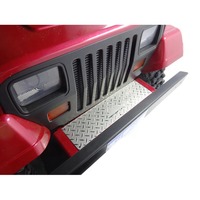 For 1/10 RC Crawler Car FMS MASHIGAN Generation Wrangler Diy Parts Etching Pieces Anti-slip Mark Pedal Decorate